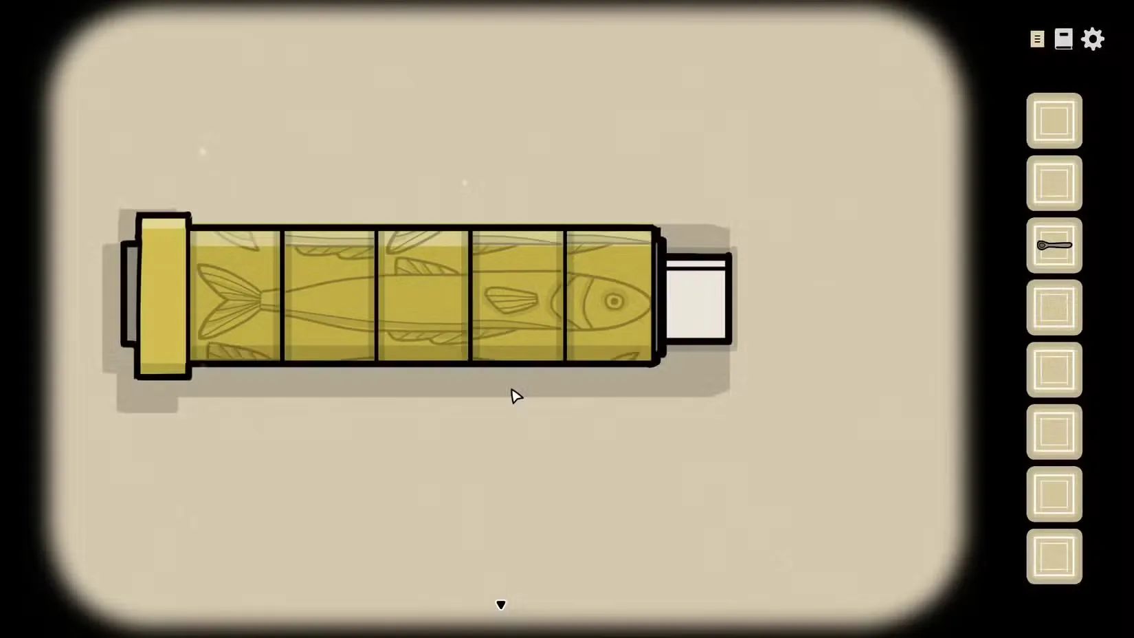 The solved special scroll in Servant of the Lake.