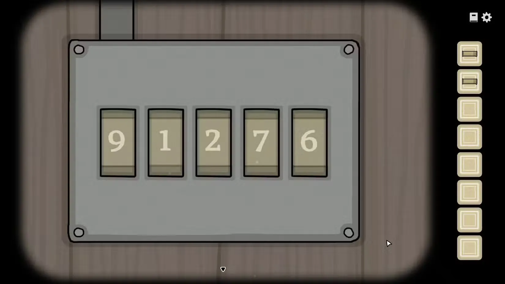 The shack code in Servant of the Lake.