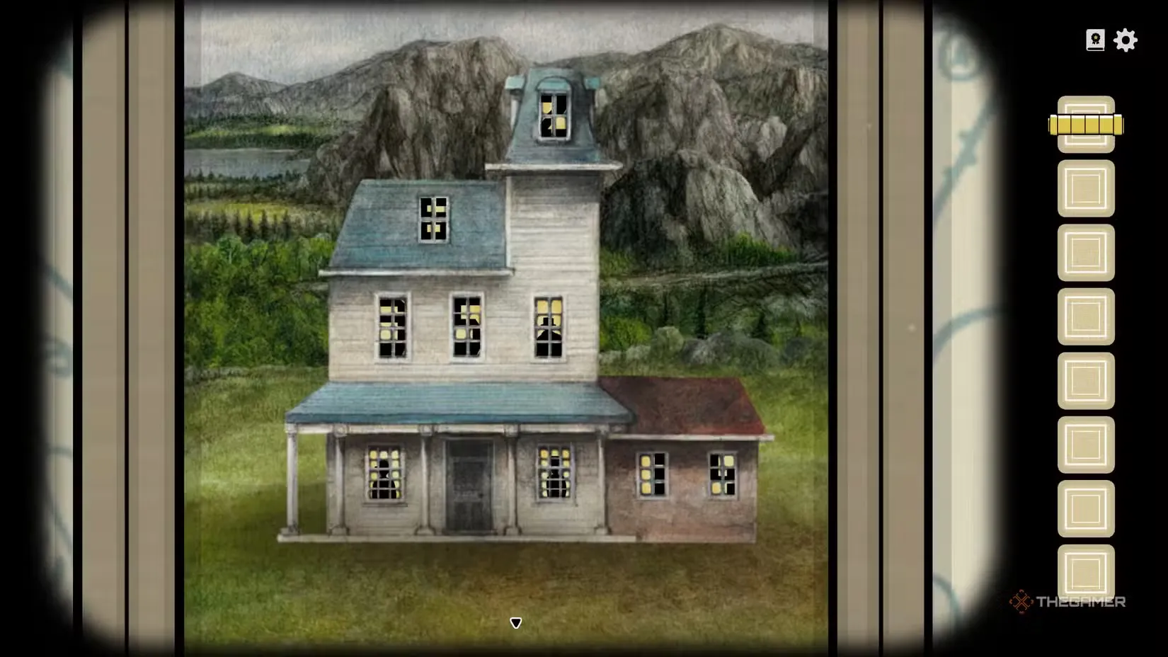 The house painting puzzle in Servant of the Lake.