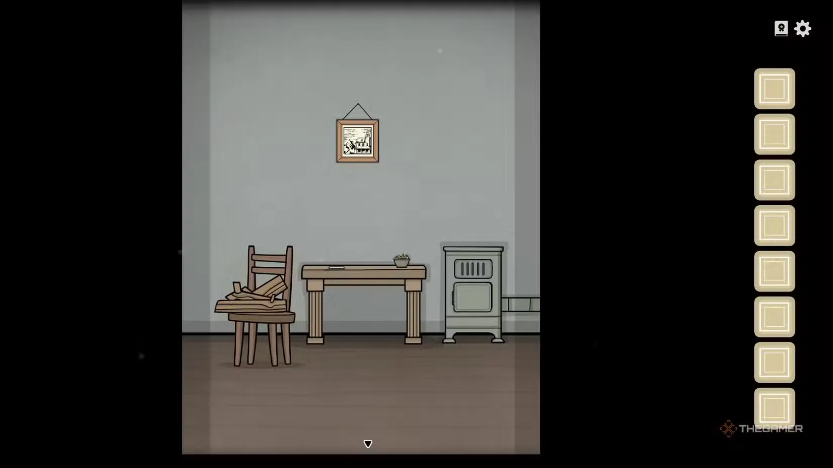 The Servant's Room on Day 1 of Servant of the Lake.